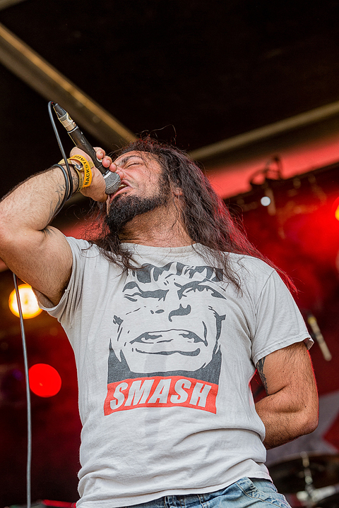 Komah @ Antwerp Metal Fest 2017, foto 18, foto's door Edwin Houdevelt - FrontView Magazine