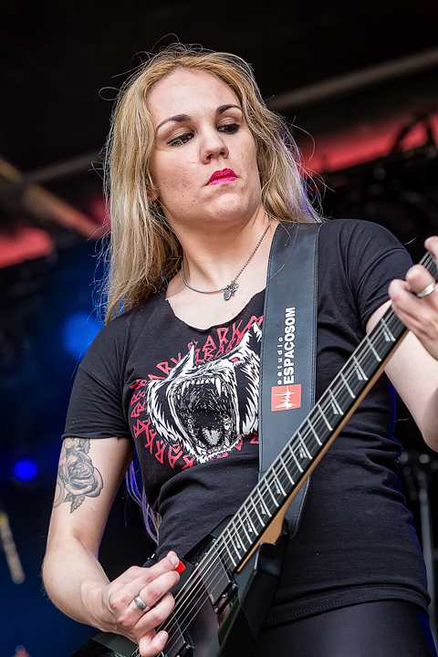 Nervosa @ Antwerp Metal Fest 2017, foto 4, foto's door Edwin Houdevelt - FrontView Magazine