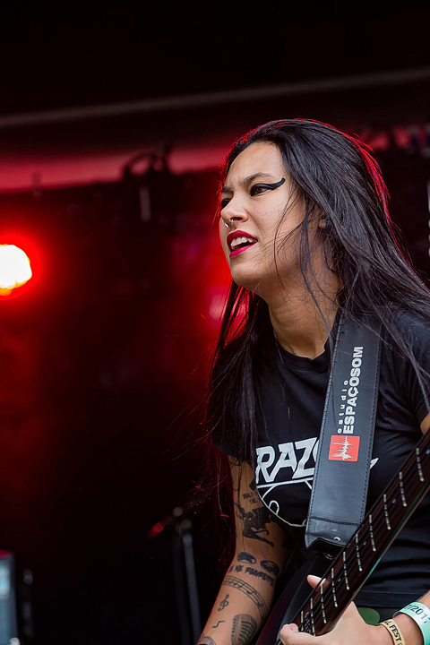 Nervosa @ Antwerp Metal Fest 2017, foto 17, foto's door Edwin Houdevelt - FrontView Magazine