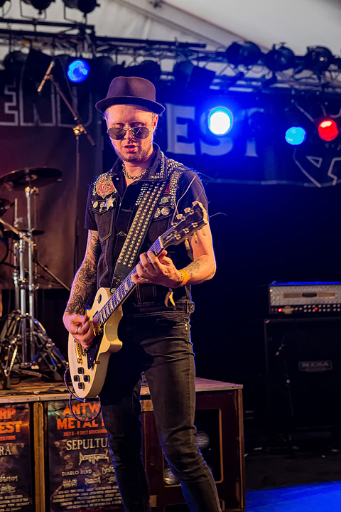 Rebel's End @ Antwerp Metal Fest 2017, foto 11, foto's door Edwin Houdevelt - FrontView Magazine