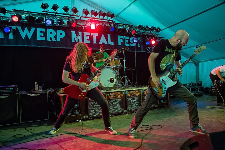 San Diablo @ Antwerp Metal Fest 2017, foto 8, foto's door Edwin Houdevelt - FrontView Magazine