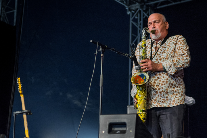 The Black Sorrows @ Bospop, foto 1, foto's door Erwin Evrard - FrontView Magazine