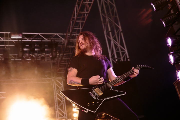 Airbourne @ Bospop 2017, picture 2, photographed by Dorien Goetschalckx - FrontView Magazine