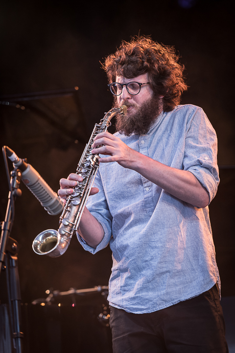 Omer Avital Quintet @ Gent Jazz 2017, picture 2, photographed by Jan van Hecke - FrontView Magazine