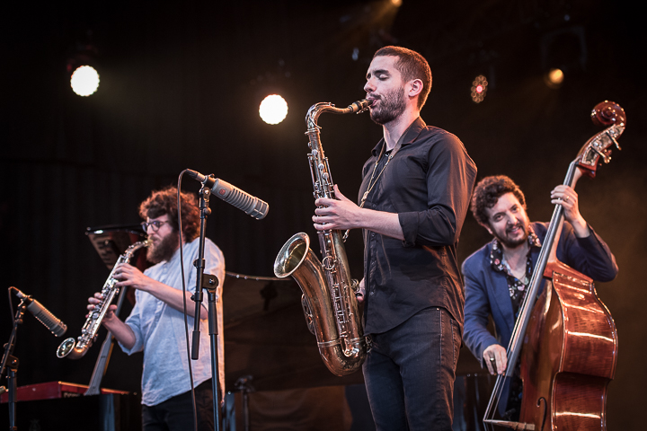 Omer Avital Quintet @ Gent Jazz 2017, picture 4, photographed by Jan van Hecke - FrontView Magazine