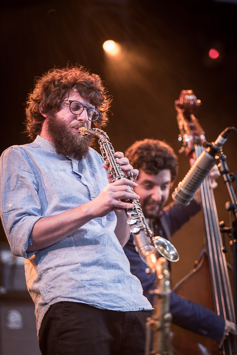 Omer Avital Quintet @ Gent Jazz 2017, picture 8, photographed by Jan van Hecke - FrontView Magazine