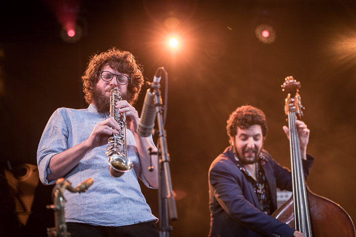 Omer Avital Quintet @ Gent Jazz 2017, picture 9, photographed by Jan van Hecke - FrontView Magazine