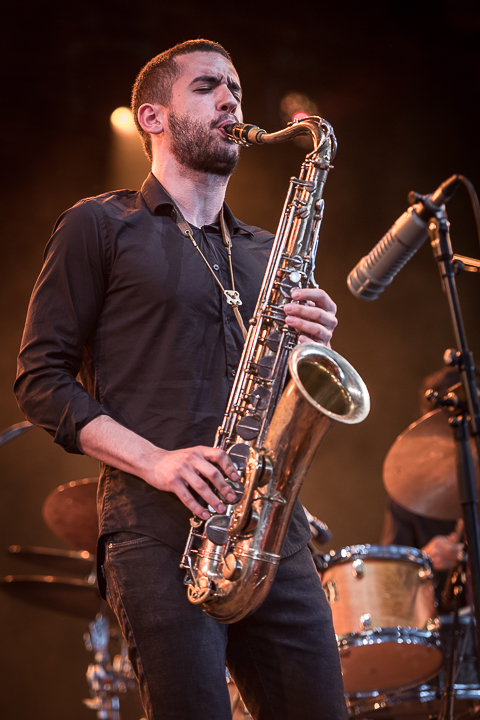 Omer Avital Quintet @ Gent Jazz 2017, picture 10, photographed by Jan van Hecke - FrontView Magazine