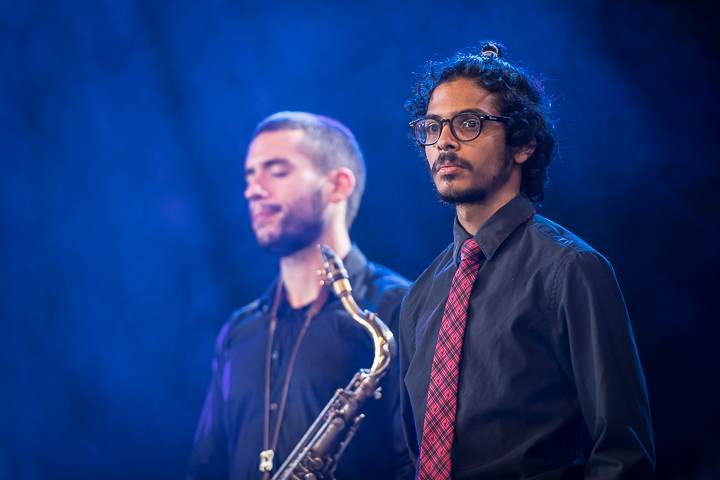 Omer Avital Quintet @ Gent Jazz 2017, picture 13, photographed by Jan van Hecke - FrontView Magazine