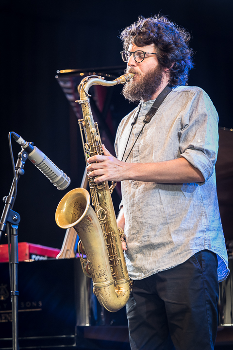 Omer Avital Quintet @ Gent Jazz 2017, picture 14, photographed by Jan van Hecke - FrontView Magazine