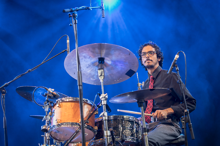 Omer Avital Quintet @ Gent Jazz 2017, picture 15, photographed by Jan van Hecke - FrontView Magazine
