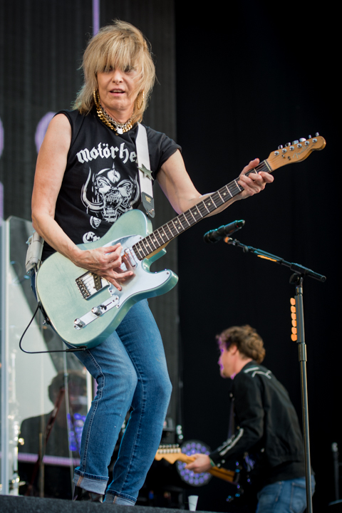 The Pretenders @ Bospop, foto 2, foto's door Erwin Evrard - FrontView Magazine