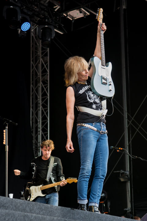 The Pretenders @ Bospop, foto 8, foto's door Erwin Evrard - FrontView Magazine