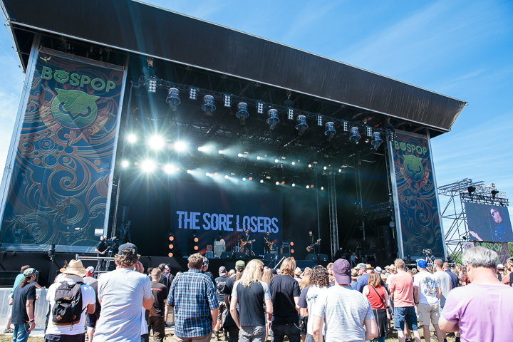 The Sore Losers @ bospop 2017, picture 4, photographed by Dorien Goetschalckx - FrontView Magazine