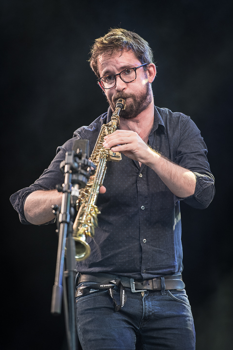 Vincent Peirani & Émile Parisien @ Gent Jazz 2017, picture 1, photographed by Jan van Hecke - FrontView Magazine