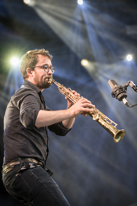 Vincent Peirani & Émile Parisien @ Gent Jazz 2017, picture 3, photographed by Jan van Hecke - FrontView Magazine