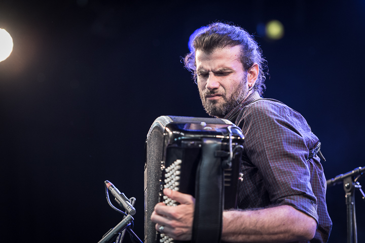 Vincent Peirani & Émile Parisien @ Gent Jazz 2017, picture 7, photographed by Jan van Hecke - FrontView Magazine