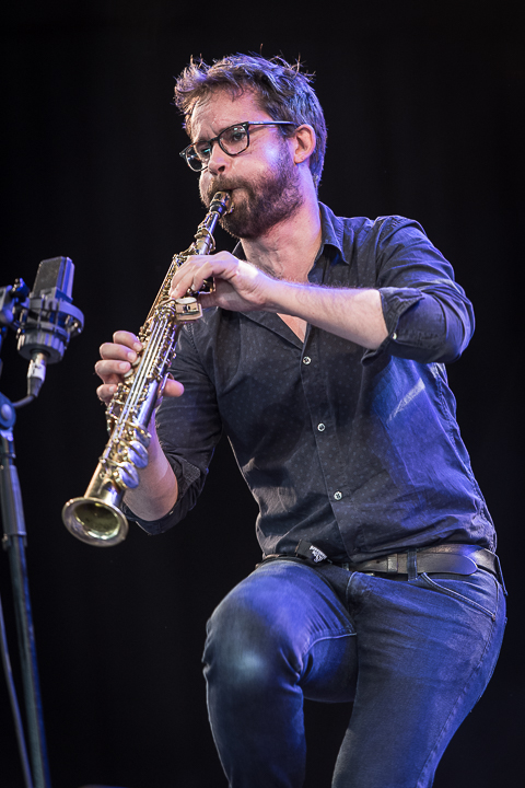 Vincent Peirani & Émile Parisien @ Gent Jazz 2017, picture 8, photographed by Jan van Hecke - FrontView Magazine