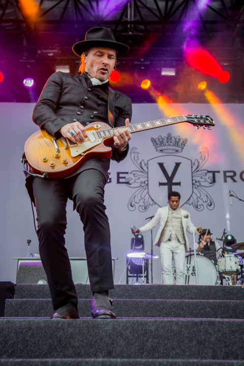 Vintage Trouble @ Bospop, foto 1, foto's door Erwin Evrard - FrontView Magazine
