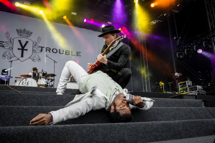 Vintage Trouble @ Bospop, foto 2, foto's door Erwin Evrard - FrontView Magazine