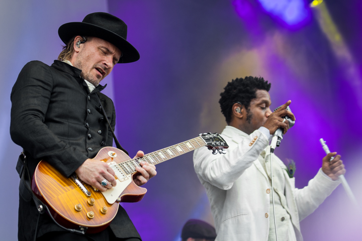 Vintage Trouble @ Bospop, foto 6, foto's door Erwin Evrard - FrontView Magazine