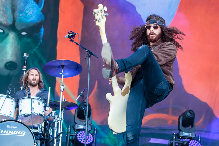 Wolfmother @ Bospop 2017, foto 6, foto's door Dorien Goetschalckx - FrontView Magazine