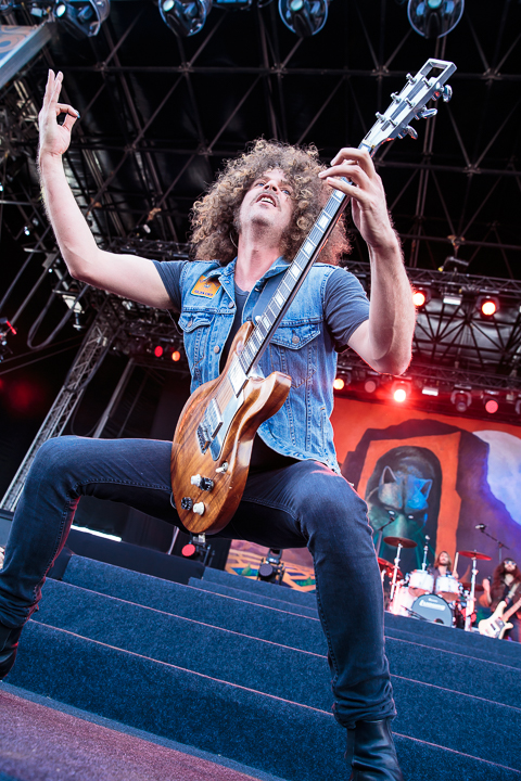 Wolfmother @ Bospop 2017, foto 14, foto's door Dorien Goetschalckx - FrontView Magazine