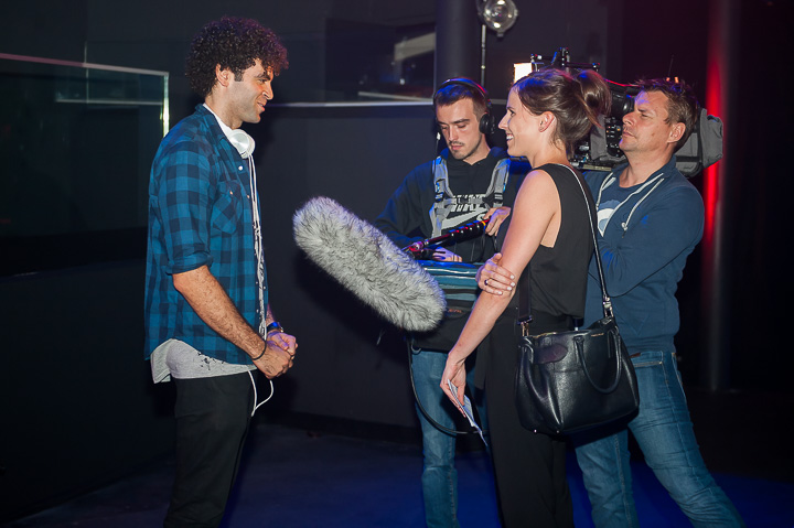 Setbezoek Patser @ Ikon, foto 4, foto's door Goele Bormans - FrontView Magazine