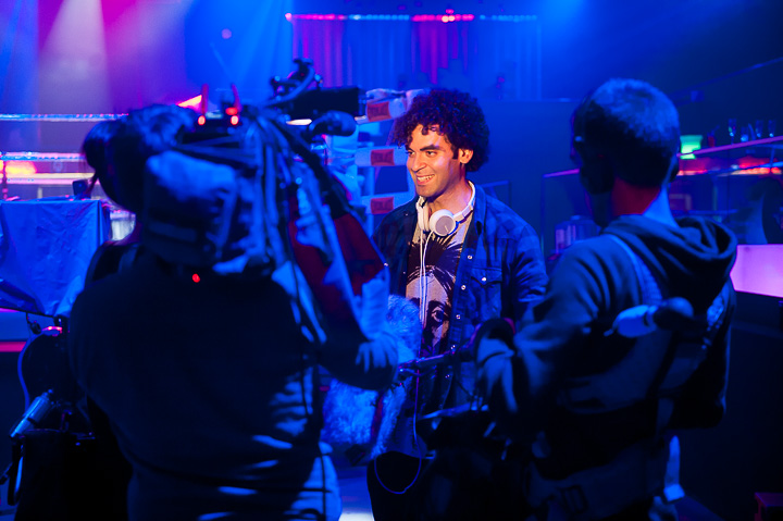 Setbezoek Patser @ Ikon, foto 5, foto's door Goele Bormans - FrontView Magazine