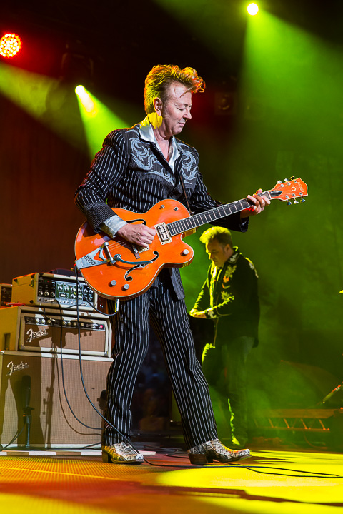 Brian Setzer @ OLT Rivierenhof, picture 1, photographed by Marc Verdonck - FrontView Magazine