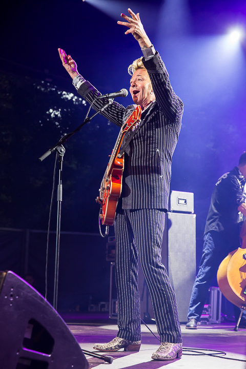 Brian Setzer @ OLT Rivierenhof, picture 5, photographed by Marc Verdonck - FrontView Magazine