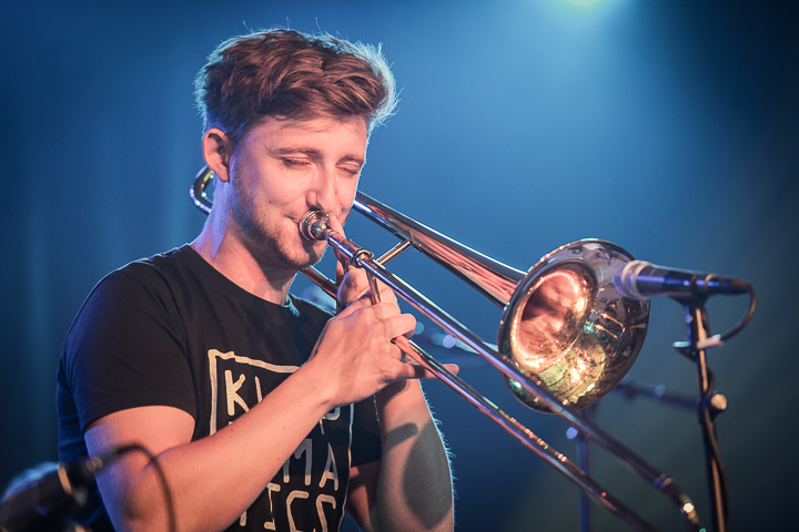 Kleptomatics @ Gent Jazz 2017, picture 2, photographed by Jan van Hecke - FrontView Magazine