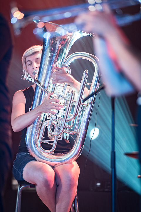 Kleptomatics @ Gent Jazz 2017, picture 6, photographed by Jan van Hecke - FrontView Magazine