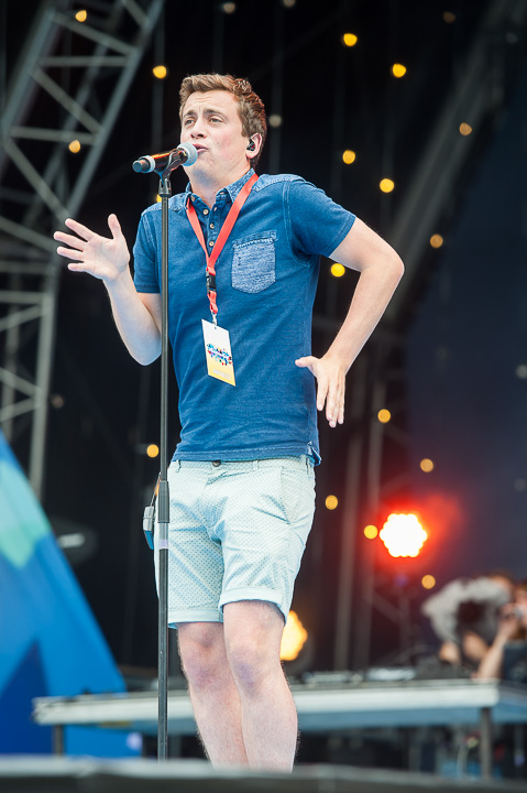 Repetities Vlaanderen Feest 2017 @ Grote Markt Antwerpen, foto 3, foto's door Goele Bormans - FrontView Magazine