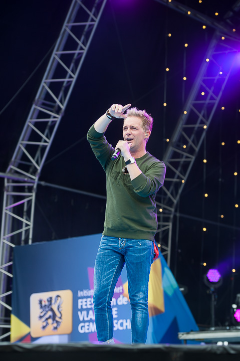 Repetities Vlaanderen Feest 2017 @ Grote Markt Antwerpen, foto 11, foto's door Goele Bormans - FrontView Magazine