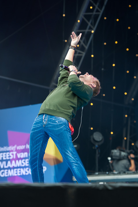 Repetities Vlaanderen Feest 2017 @ Grote Markt Antwerpen, foto 12, foto's door Goele Bormans - FrontView Magazine