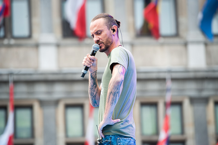 Repetities Vlaanderen Feest 2017 @ Grote Markt Antwerpen, foto 21, foto's door Goele Bormans - FrontView Magazine
