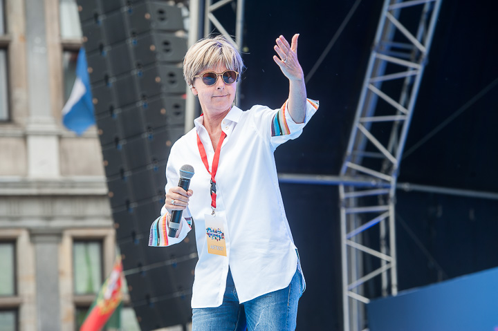 Repetities Vlaanderen Feest 2017 @ Grote Markt Antwerpen, foto 23, foto's door Goele Bormans - FrontView Magazine