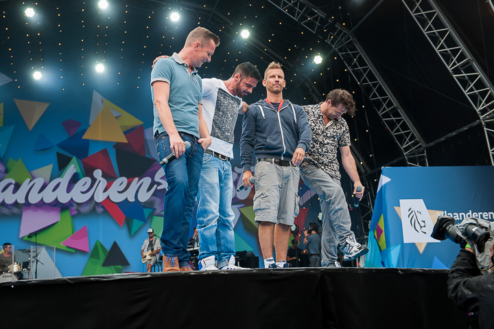 Repetities Vlaanderen Feest 2017 @ Grote Markt Antwerpen, foto 36, foto's door Goele Bormans - FrontView Magazine