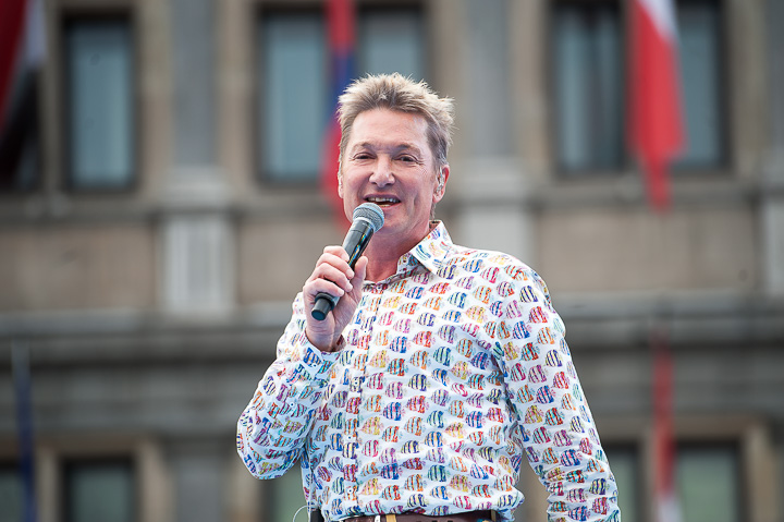Repetities Vlaanderen Feest 2017 @ Grote Markt Antwerpen, foto 46, foto's door Goele Bormans - FrontView Magazine