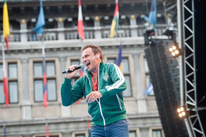 Repetities Vlaanderen Feest 2017 @ Grote Markt Antwerpen, foto 59, foto's door Goele Bormans - FrontView Magazine
