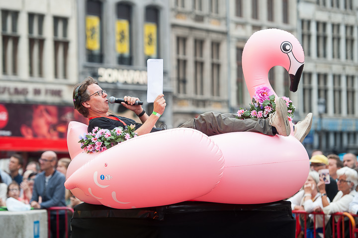 Repetities Vlaanderen Feest 2017 @ Grote Markt Antwerpen, foto 67, foto's door Goele Bormans - FrontView Magazine