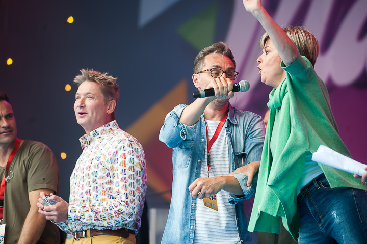 Repetities Vlaanderen Feest 2017 @ Grote Markt Antwerpen, foto 86, foto's door Goele Bormans - FrontView Magazine