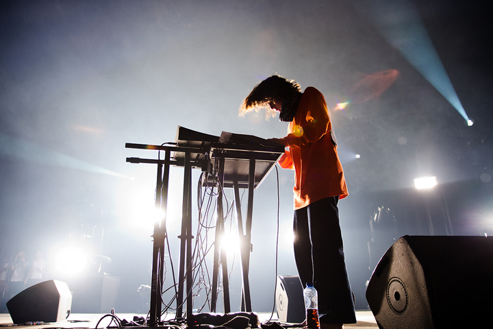 Agar Agar @ Dour Festival 2017, picture 2, photographed by Magali Decamps - FrontView Magazine