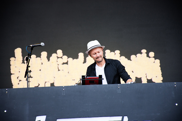 Wax Tailor @ Dour Festival 2017, picture 1, photographed by Magali Decamps - FrontView Magazine