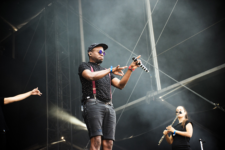Wax Tailor @ Dour Festival 2017, picture 7, photographed by Magali Decamps - FrontView Magazine