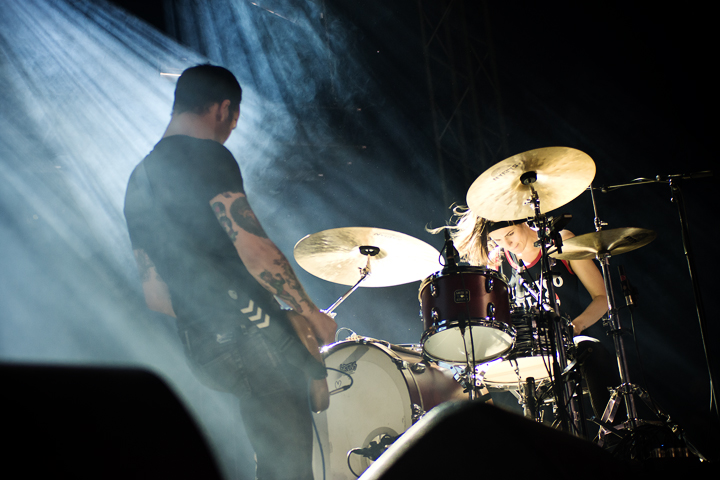 Brutus @ Dour Festival 2017, foto 1, foto's door Magali Decamps - FrontView Magazine