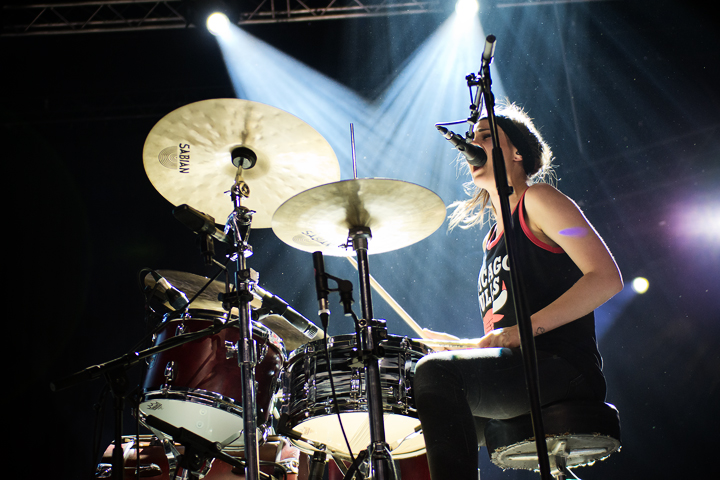Brutus @ Dour Festival 2017, foto 4, foto's door Magali Decamps - FrontView Magazine