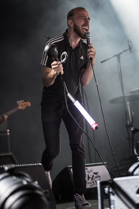 Hypochristmutreefuzz @ Gent Jazz 2017, picture 1, photographed by Jan van Hecke - FrontView Magazine
