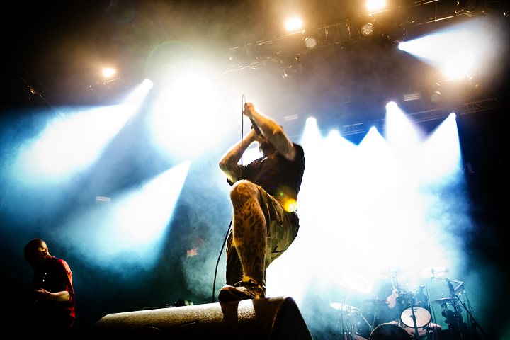 Nostromo @ Dour Festival 2017, picture 1, photographed by Magali Decamps - FrontView Magazine